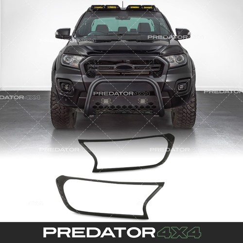 Black headlight cover - cover, plastic